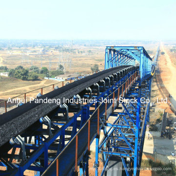 Trough Belt Conveyor para Minería